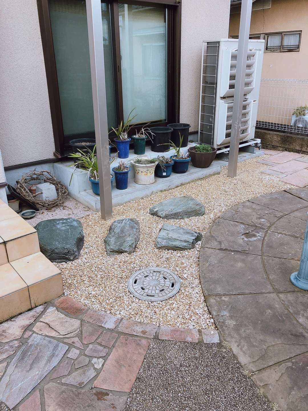 お庭のリメイク